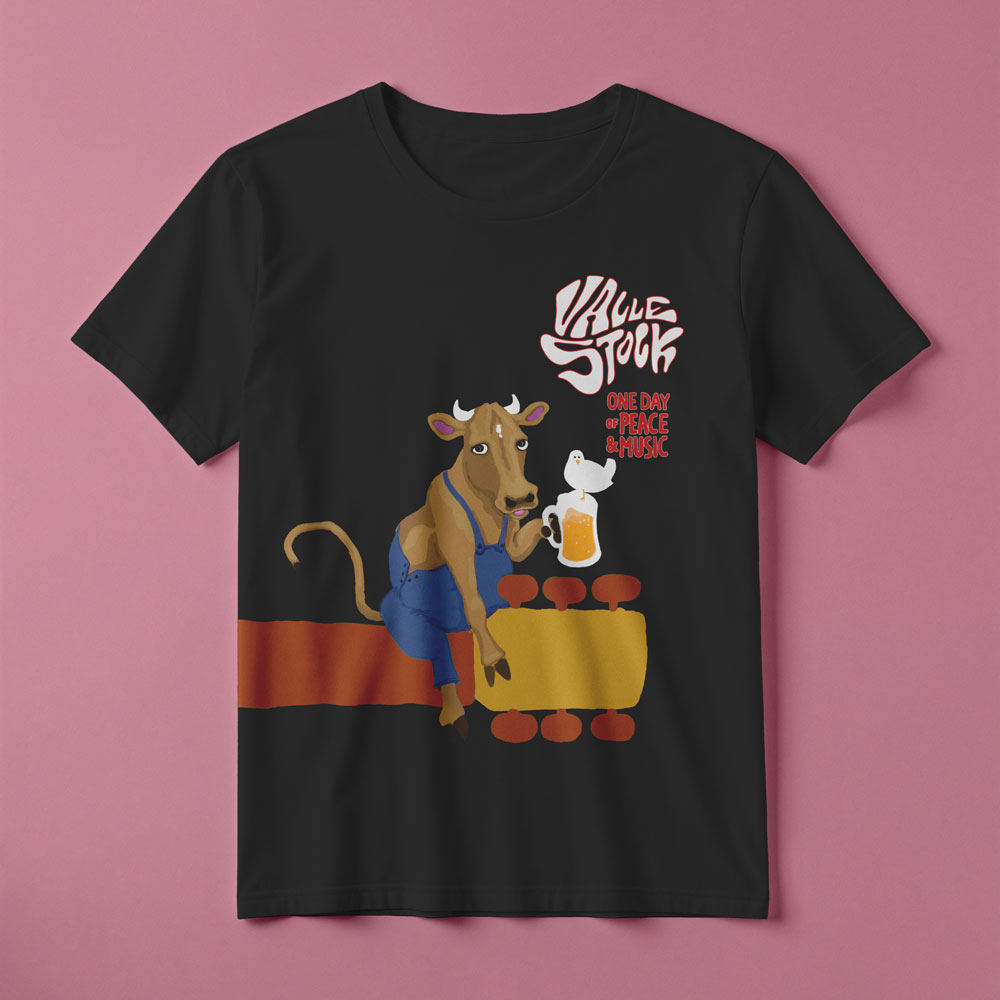 T-shirt Design Vallestock